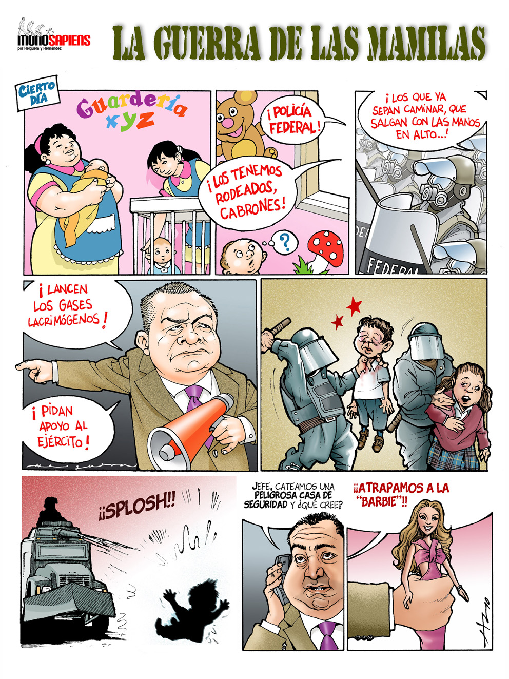 La guerra de las mamilas
